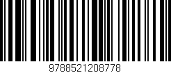 Código de barras (EAN, GTIN, SKU, ISBN): '9788521208778'