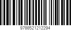 Código de barras (EAN, GTIN, SKU, ISBN): '9788521212294'