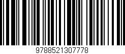 Código de barras (EAN, GTIN, SKU, ISBN): '9788521307778'