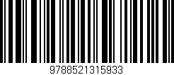 Código de barras (EAN, GTIN, SKU, ISBN): '9788521315933'