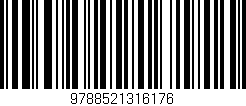 Código de barras (EAN, GTIN, SKU, ISBN): '9788521316176'