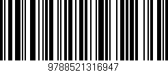 Código de barras (EAN, GTIN, SKU, ISBN): '9788521316947'