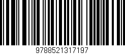 Código de barras (EAN, GTIN, SKU, ISBN): '9788521317197'