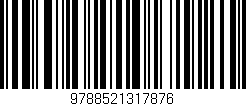 Código de barras (EAN, GTIN, SKU, ISBN): '9788521317876'