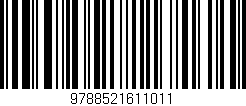Código de barras (EAN, GTIN, SKU, ISBN): '9788521611011'
