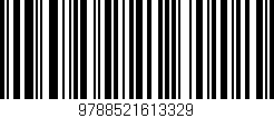 Código de barras (EAN, GTIN, SKU, ISBN): '9788521613329'