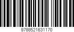 Código de barras (EAN, GTIN, SKU, ISBN): '9788521631170'