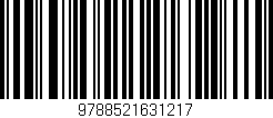 Código de barras (EAN, GTIN, SKU, ISBN): '9788521631217'