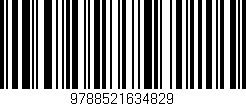 Código de barras (EAN, GTIN, SKU, ISBN): '9788521634829'