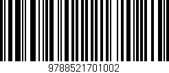 Código de barras (EAN, GTIN, SKU, ISBN): '9788521701002'