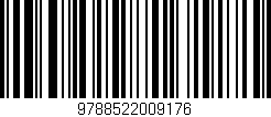 Código de barras (EAN, GTIN, SKU, ISBN): '9788522009176'