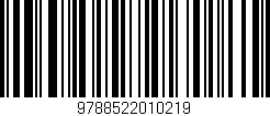 Código de barras (EAN, GTIN, SKU, ISBN): '9788522010219'