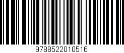 Código de barras (EAN, GTIN, SKU, ISBN): '9788522010516'