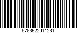 Código de barras (EAN, GTIN, SKU, ISBN): '9788522011261'