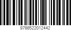 Código de barras (EAN, GTIN, SKU, ISBN): '9788522012442'