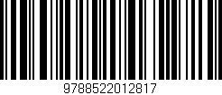 Código de barras (EAN, GTIN, SKU, ISBN): '9788522012817'