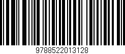 Código de barras (EAN, GTIN, SKU, ISBN): '9788522013128'