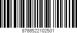 Código de barras (EAN, GTIN, SKU, ISBN): '9788522102501'