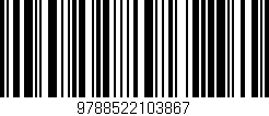 Código de barras (EAN, GTIN, SKU, ISBN): '9788522103867'