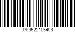 Código de barras (EAN, GTIN, SKU, ISBN): '9788522105496'