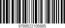 Código de barras (EAN, GTIN, SKU, ISBN): '9788522105885'
