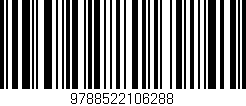 Código de barras (EAN, GTIN, SKU, ISBN): '9788522106288'