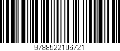 Código de barras (EAN, GTIN, SKU, ISBN): '9788522106721'