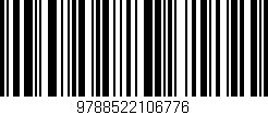 Código de barras (EAN, GTIN, SKU, ISBN): '9788522106776'