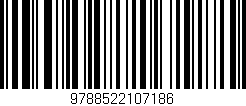 Código de barras (EAN, GTIN, SKU, ISBN): '9788522107186'