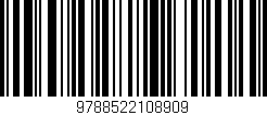 Código de barras (EAN, GTIN, SKU, ISBN): '9788522108909'