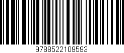 Código de barras (EAN, GTIN, SKU, ISBN): '9788522109593'