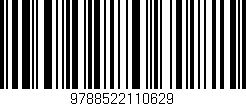 Código de barras (EAN, GTIN, SKU, ISBN): '9788522110629'