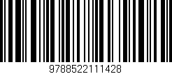 Código de barras (EAN, GTIN, SKU, ISBN): '9788522111428'