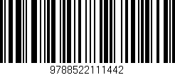 Código de barras (EAN, GTIN, SKU, ISBN): '9788522111442'
