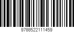 Código de barras (EAN, GTIN, SKU, ISBN): '9788522111459'