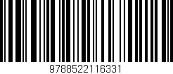 Código de barras (EAN, GTIN, SKU, ISBN): '9788522116331'