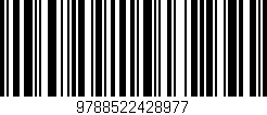Código de barras (EAN, GTIN, SKU, ISBN): '9788522428977'