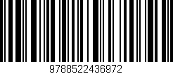 Código de barras (EAN, GTIN, SKU, ISBN): '9788522436972'