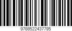 Código de barras (EAN, GTIN, SKU, ISBN): '9788522437795'