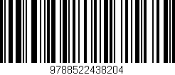 Código de barras (EAN, GTIN, SKU, ISBN): '9788522438204'