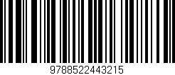 Código de barras (EAN, GTIN, SKU, ISBN): '9788522443215'