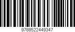 Código de barras (EAN, GTIN, SKU, ISBN): '9788522449347'