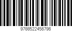 Código de barras (EAN, GTIN, SKU, ISBN): '9788522456796'