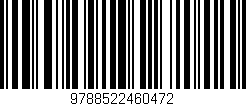 Código de barras (EAN, GTIN, SKU, ISBN): '9788522460472'