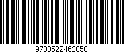 Código de barras (EAN, GTIN, SKU, ISBN): '9788522462858'
