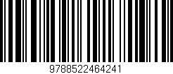 Código de barras (EAN, GTIN, SKU, ISBN): '9788522464241'