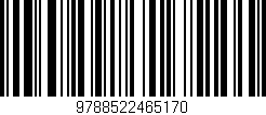 Código de barras (EAN, GTIN, SKU, ISBN): '9788522465170'