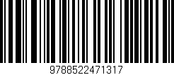 Código de barras (EAN, GTIN, SKU, ISBN): '9788522471317'