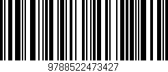 Código de barras (EAN, GTIN, SKU, ISBN): '9788522473427'