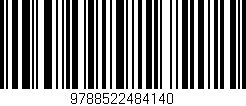 Código de barras (EAN, GTIN, SKU, ISBN): '9788522484140'